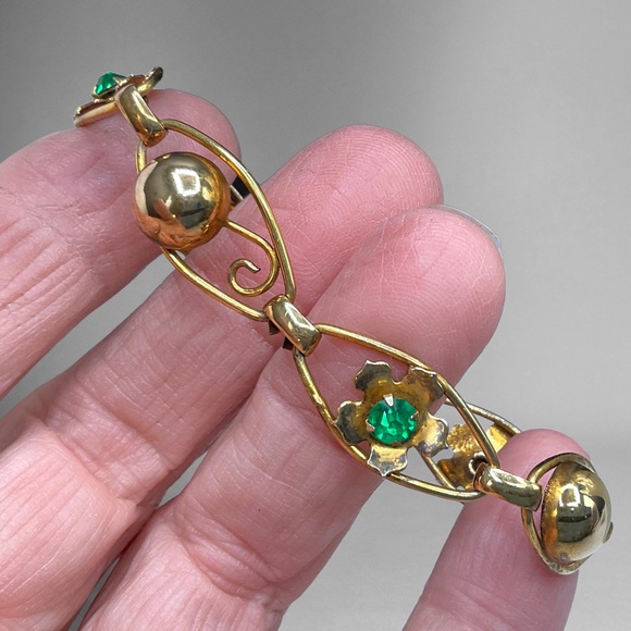 🌺Vintage Gold Filled Bracelet - Picture 14 of 15